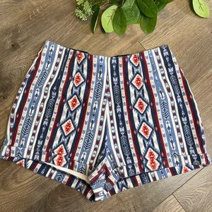 Hollister cloth high waisted stretchy shorts size small